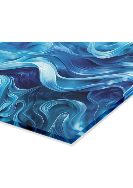 Zarif Dokulu Cam Kesme Tahtası - Çizilmez Kaymaz Mutfak Dekor Aksesuarı modelleri