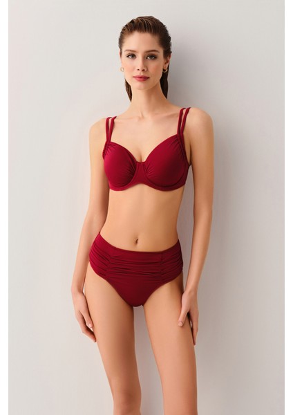 Balenli Körüklü Toparlayıcı Bikini Üst fiyatları