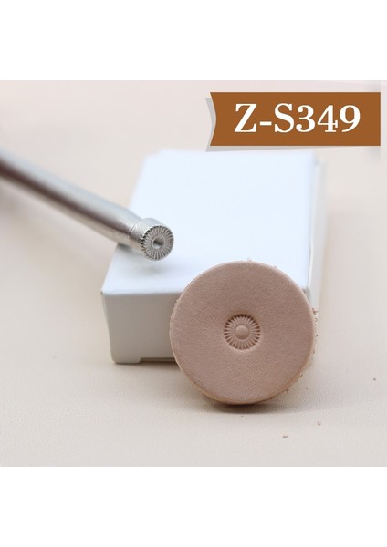 Z-S349 Tarzı Deri Damgalama Alet Takımı, Farklı Şekil Punch Oyma Eyer Yapımı Kiti Deri Zanaat Yeni Başlayanlar Dıy Çalışma Için (Yurt Dışından)