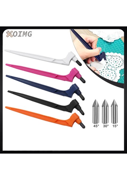 Sarı Stil Dıy Sanat Zanaat Kesme Aleti Dönen Bıçak Kağıt Kesici 3 Bıçak Değiştirin Aşınmaya Dayanıklı Kesme Aleti Pencere Izgaraları Yapımı (Yurt Dışından) fiyatları