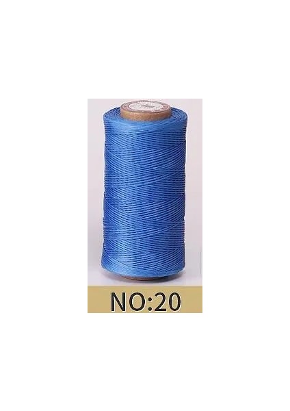 No.20 Tarzı D Hq Kalınlığı Mumlu Iplik Deri Mumlu Kordon Diy El Sanatları Aracı El Dikiş Ipliği Düz Mumlu Dikiş Hattı (Yurt Dışından)