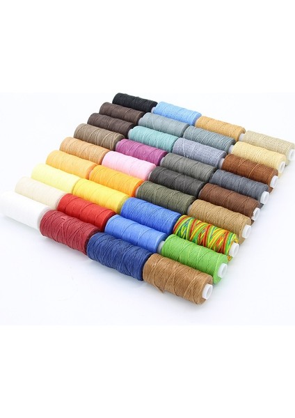 No.16 Stili Kalınlığı Mumlu Iplik Deri Mumlu Kordon Diy El Sanatları Aracı El Dikiş Ipliği Düz Mumlu Dikiş Hattı (Yurt Dışından) fiyatları