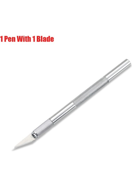 Gümüş Tarzı 5 Renk Metal Gravür Kalem Dıy Sanat Kesme Aleti Zanaat Kesme Bıçak Ile Bıçak Güvenlik Kesici Kağıt Bıçak Bıçakları Ile Kesme (Yurt Dışından)