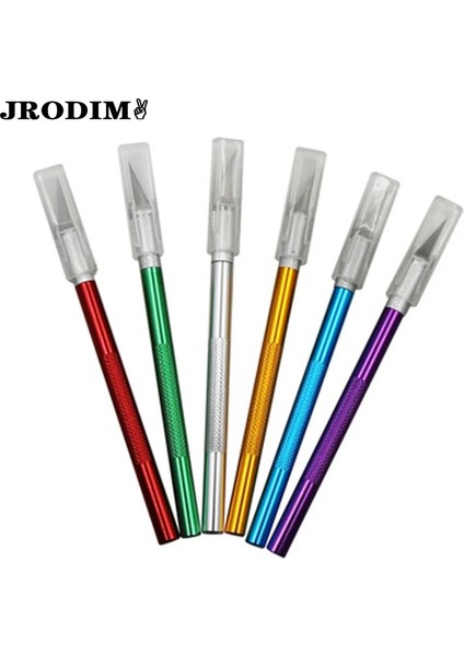 Gümüş Tarzı 5 Renk Metal Gravür Kalem Dıy Sanat Kesme Aleti Zanaat Kesme Bıçak Ile Bıçak Güvenlik Kesici Kağıt Bıçak Bıçakları Ile Kesme (Yurt Dışından) fırsatları