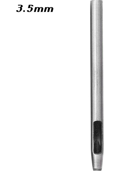 3,5 mm Tarzı Rorgeto Delik Içi Boş Yumruk Deri Delik Delgeç Kesici Kemer Yumruk Yuvarlak Içi Boş Delik Çelik Kemer Watch Band Puncher (Yurt Dışından)