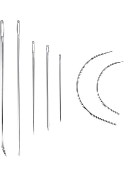 R Tarzı Deri Dikiş Iğneleri Dikiş Bız Iğne Seti Iplik Yüksük Ayakkabı Tamir Aracı Leathercraft Aracı Setleri El Alet Takımı (Yurt Dışından) indirimleri