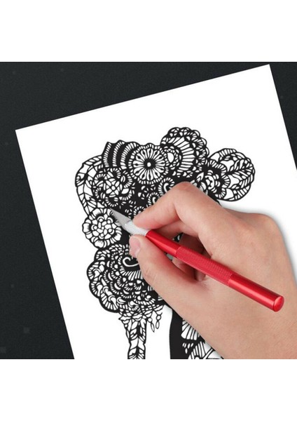 Kırmızı Stil Yedek Bıçaklar Paslanmaz Çelik Gravür Bıçağı Bıçakları Metal Bıçak Ahşap Oyma Bıçağı Cerrahi Neşter Zanaat (Yurt Dışından) modelleri