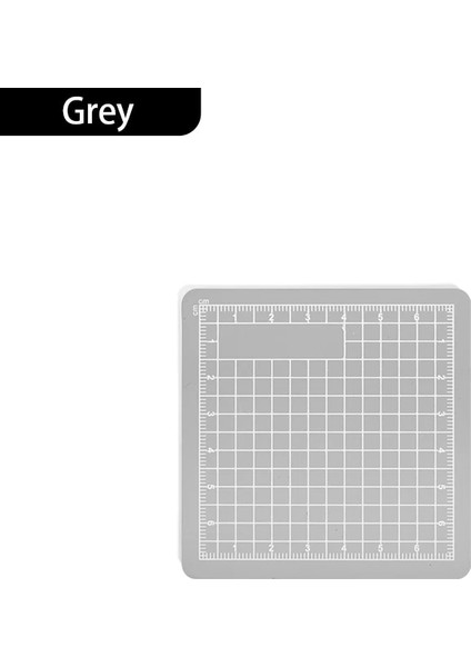 Gri-1 Adet Tarzı Wuta Mini Kesme Mat, Gravür Pedi, Oyma Bıçağı Dıy Zanaat Kesme Tahtası Çok Amaçlı Sanat Malzemeleri Kırtasiye Okul Malzemeleri (Yurt Dışından)