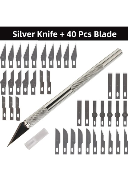 D Tarzı Metal Neşter Bıçak Araçları Kiti Kaymaz Bıçaklar Dıy Sanat Oyma Kesme Bıçağı Kağıt Kesici Zanaat Dikiş Saraciye Kesme Aletleri (Yurt Dışından) modelleri