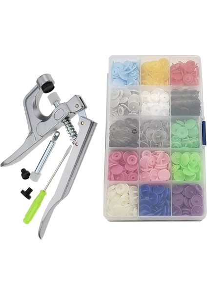 150TSHKSYJ1 Tarzı Profesyonel Metal Basın Pense Araçları Düğme Raptiye Için Yapış Pense Araçları Zekâ T5 Yapış Düğmeler Dikiş Araçları (Yurt Dışından)