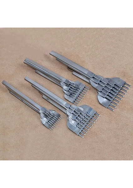 3mm Tarzı Et Deri El Sanatları Araçları Paslanmaz Çelik Delik Keski Gravür Dikiş Punch Araçları Kiti Satılık (Yurt Dışından) modelleri