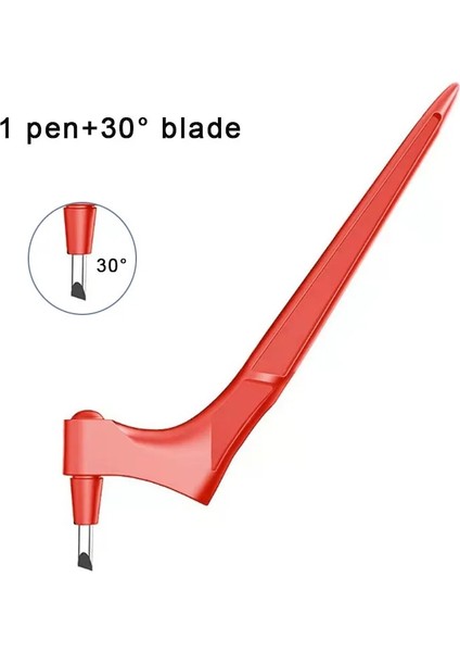Kırmızı-Set1 Tarzı Zanaat Kesme Aleti Dönen Bıçak Kağıt Kesici 3 Oyma Bıçağı Bıçakları Kesme Kalem Dıy Sanat Aşınmaya Dayanıklı Sanat Kesme Aletleri (Yurt Dışından)