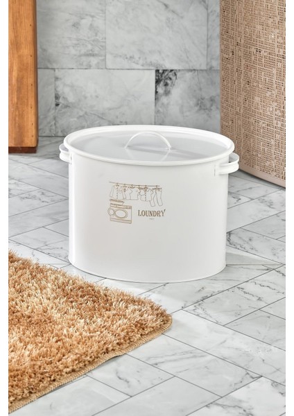 10 Lt Bölmeli Metal Deterjan Saklama Kutusu - Tablet Toz Deterjanlık Saklama Kabı Banyo Düzenleyici fiyatları