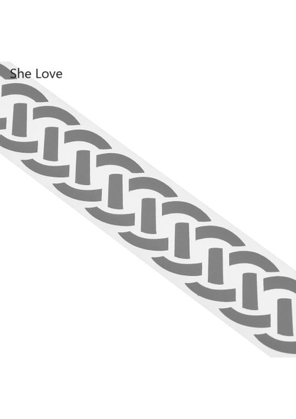 No.14 Tarzı Chzimade cm Isı Transferi Yansıtıcı Pet Bant Etiket Vinil Film Gümüş Demir On Kumaş Yansıtıcı Elbise Diy Dikiş El Sanatları (Yurt Dışından)