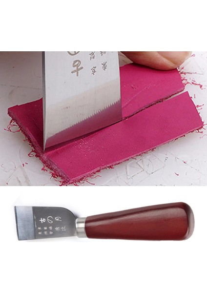 Paslanmaz Çelik Dıy Deri Leathercraft Kesici Kesme Skiving Bıçağı Aracı Profesyoneller Zanaatkarlar Yeni Başlayanlar Amatörler Için (Yurt Dışından)