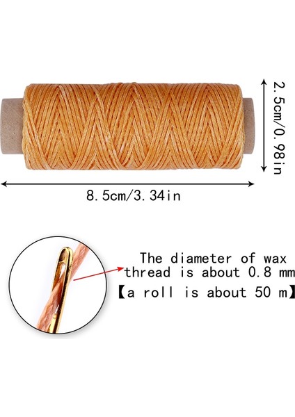 NO.3414 Stili Mıusıe 1 Adet D 1mm Deri Mumlu Iplik Kablosu Dıy El Sanatları Aracı El Dikiş Ipliği Düz Mumlu Dikiş Hattı (Yurt Dışından) modelleri
