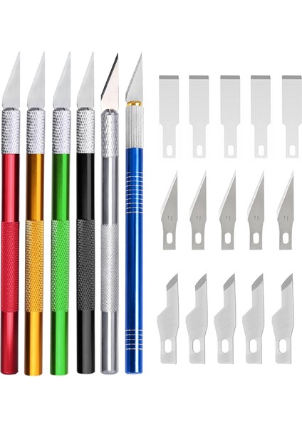 Yeşil Tarzı Lmdz Sal Bıçak Gravür Araçları Kiti Çok Fonksiyonlu Oyma Kesici Metal Kolu Kaymaz Bıçaklar Dıy Tamir El Aletleri (Yurt Dışından) fiyatları