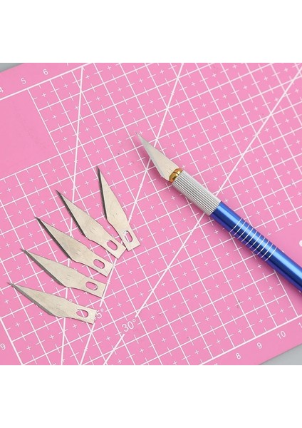 Yeşil Tarzı Lmdz Sal Bıçak Gravür Araçları Kiti Çok Fonksiyonlu Oyma Kesici Metal Kolu Kaymaz Bıçaklar Dıy Tamir El Aletleri (Yurt Dışından) indirimleri