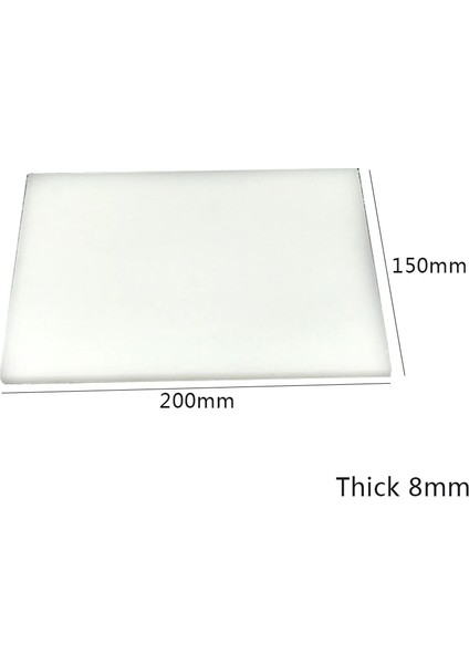 No.2 Tarzı Delme Pedi El Yapımı Diy Inek Derisi Deri Oyma Deri Sanat Beyaz Plastik Ped Delme Plakası Elmas Kesim Yuvarlak Yumruk Deri T (Yurt Dışından)