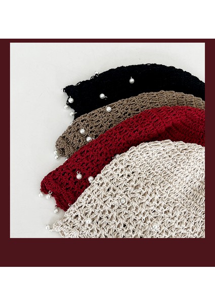 Moda El Dokuma Içi Bayan Örme Şapka (Yurt Dışından)