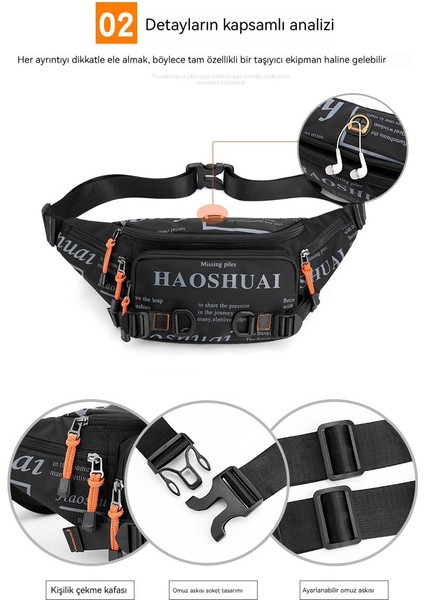 Açık Erkek Moda Moda Su Geçirmez Naylon Bez Çapraz Çapraz Erkek Çantası (Yurt Dışından) fırsatları