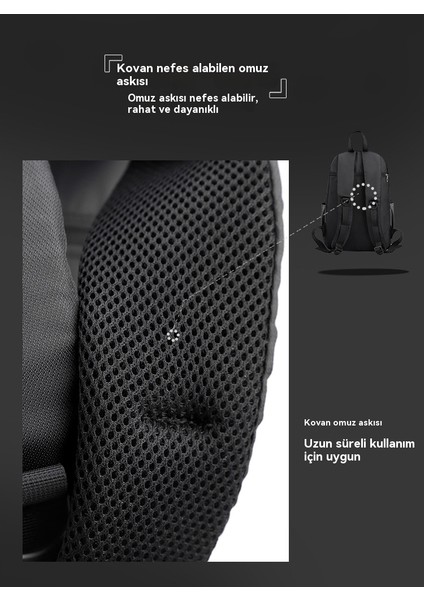 Açık Seyahat Çift Omuzlu Iş Bilgisayar Dizüstü Sırt Çantası (Yurt Dışından) modelleri