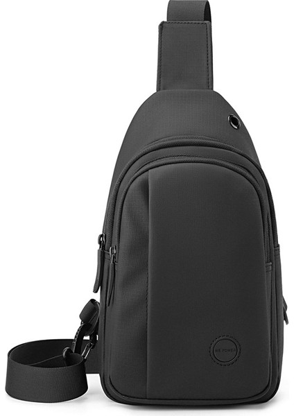 Erkekler Için Basit Yüksek Dereceli Eğimli Asılı Pratik Açık Hava Eğlence Göğüs Omuz Çantası (Yurt Dışından)