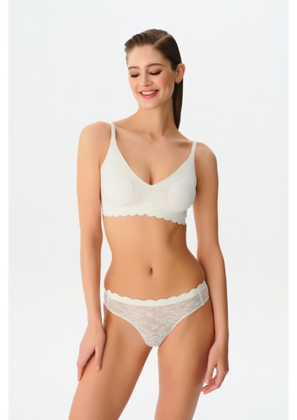 Invisible Soft Dantelli Slip Külot
