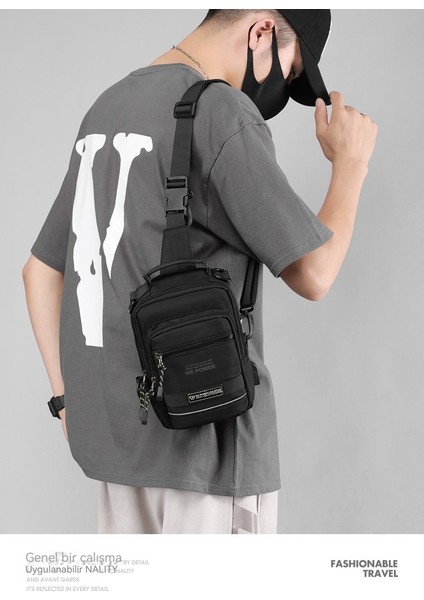 Erkekler Çok Fonksiyonlu Açık Omuz USB Spor Paketi (Yurt Dışından) fiyatları