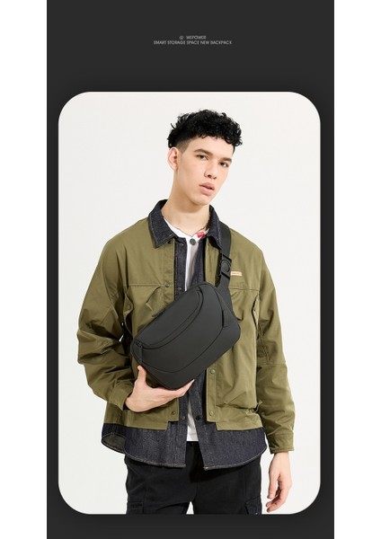 Günlük Banliyö Rahat Çapraz Omuz Anti-Sıçrayan Su Büyük Kapasiteli Göğüs Çantası (Yurt Dışından) fiyatları