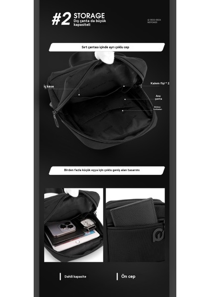 Minimalist Erkek Çapraz Omuz Tek Omuz Büyük Kapasiteli Çapraz Omuz Çantası (Yurt Dışından) modelleri