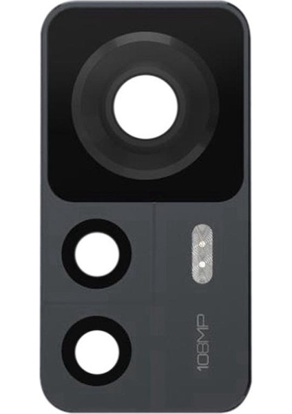Xiaomi 12T Ile Uyumlu Kamera Camı Ithal Full Set Siyah 108MP