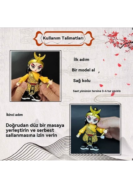Chaoshan Yingge Guochao Bebek Masaüstü Dekorasyon (Yurt Dışından)
