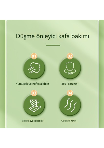 Düşme Önleyici Çocuk Kask (Yurt Dışından)