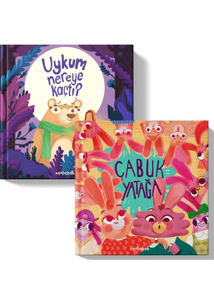 Uyku Öncesi Kitaplarım Seti (2 Kitap) (Ciltli)