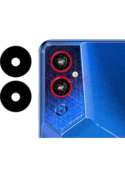 Tecno Pova 4 Pro Ile Uyumlu Kamera Camı Ithal Set LG8N