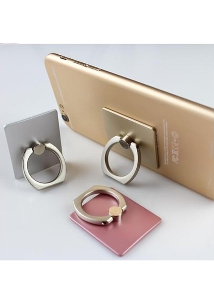 Yüzük Tasarım Telefon Tablet Tutucu Selfie Yüzüğü