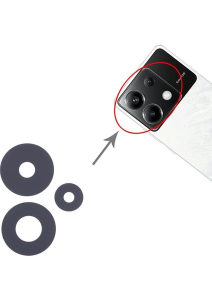 Poco X6 5g Ile Uyumlu Kamera Camı Ithal 23122PCD1G 23122PCD1I
