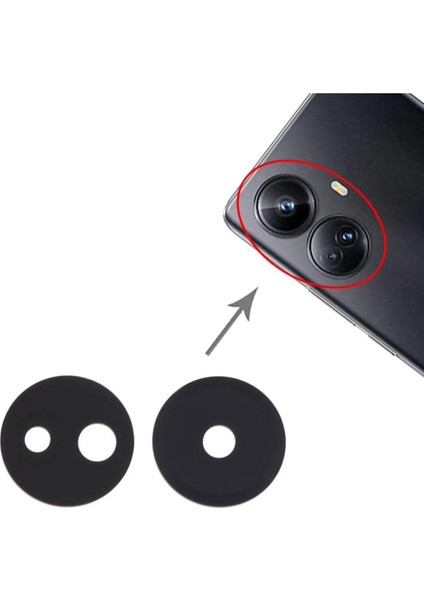 Realme 10 Pro Plus 5g Ile Uyumlu Kamera Camı Ithal Set RMX3687 RMX3686