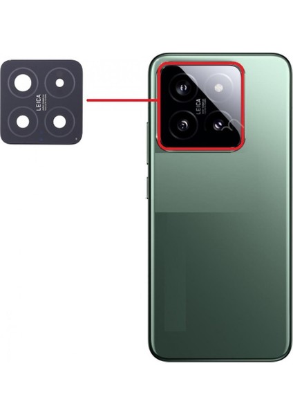 Xiaomi Mi 14 Ile Uyumlu Kamera Camı Set Ithal