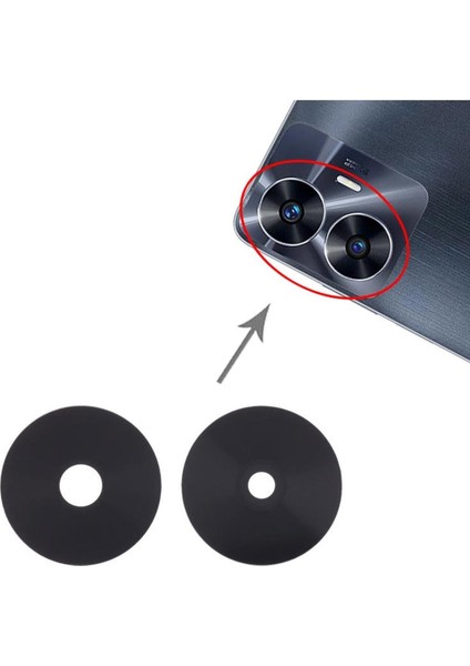 Realme C55 Ile Uyumlu Kamera Camı Ithal RMX3710