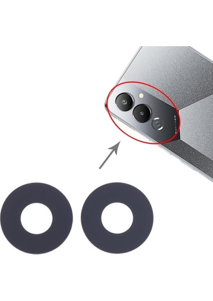 Tecno Pova 4 Ile Uyumlu Kamera Camı Ithal Set LG7N
