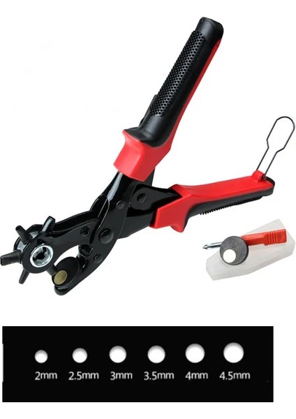 C Tarzı Leathercraft Delme Deri Delik Delme Kemerler Için Dikiş Pense Perforatör Kuşgözü Delici Deri El Sanatları Araçları (Yurt Dışından) fırsatları