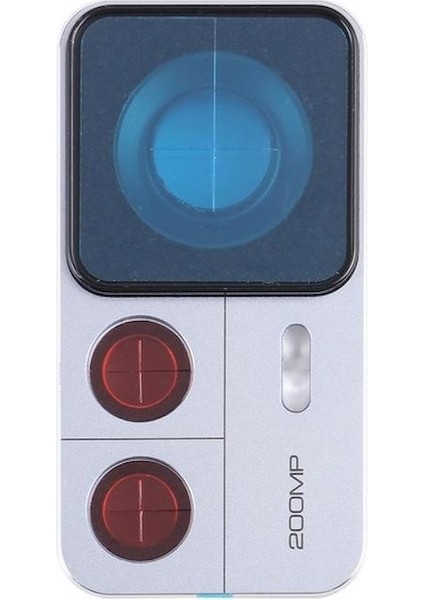 Xiaomi 12T Pro Ile Uyumlu Kamera Camı Ithal Full Set Gümüş 200MP