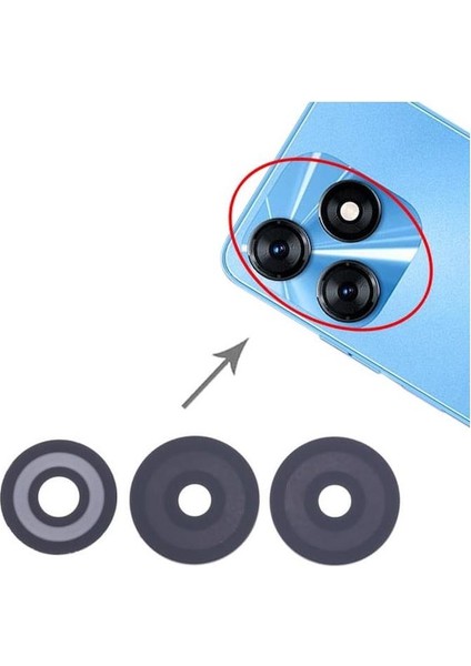 Tecno Spark 10 Ile Uyumlu Kamera Camı Ithal Set KI5N KI5Q