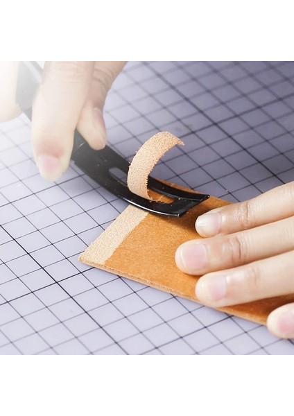 Siyah Stil Yüksek Li Güvenlik Deri Beveler Skiving Bıçağı Kesilmiş Ince Bıçaklar Dıy Leathercraft Oyma Dikişler Aracı Leathercraft Kesici (Yurt Dışından) fiyatları