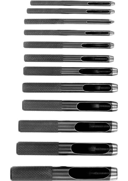 6mm Tarzı Seçtiğiniz Için 1mm ~ Setleri Delik Delgeç Deri Delgeç Yuvarlak Çelik Deri El Sanatları Içi Boş Delik Delme Contaları Kauçuk Araçları (Yurt Dışından)