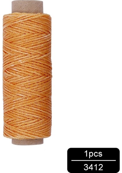 NO.3412 Stili Mıusıe 1 Adet D 1mm Deri Mumlu Iplik Kablosu Dıy El Sanatları Aracı El Dikiş Ipliği Düz Mumlu Dikiş Hattı (Yurt Dışından)