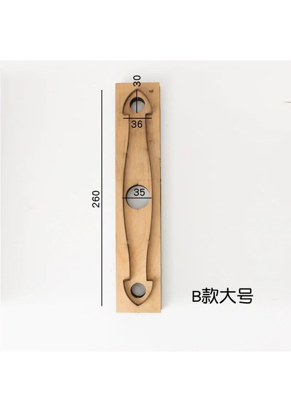 B-L Tarzı Çanta Kolu Kesme Kalıp Deri Şablon Dıy El Sanatları Kayış Kafa Deri Çanta Aksesuarları Pratik Leathercraft Yumruk Aracı (Yurt Dışından)