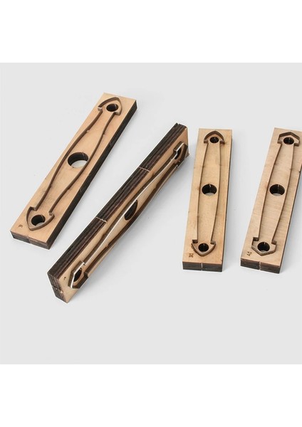 B-L Tarzı Çanta Kolu Kesme Kalıp Deri Şablon Dıy El Sanatları Kayış Kafa Deri Çanta Aksesuarları Pratik Leathercraft Yumruk Aracı (Yurt Dışından)